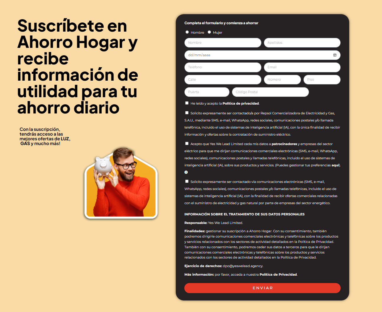 This innovative platform that offers tips to improve personal savings. They promote products and services in exchange for data to receive commercial offers.